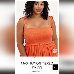 Maxi Tiered Dress
